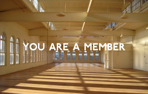 you are a member